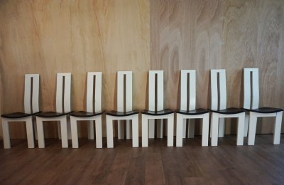 6 mid century moderne stoelen Pietro Costantini, dining chairs